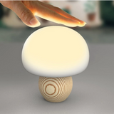 Wooden Mushroom Night Light