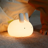 Round Rabbit Night Light